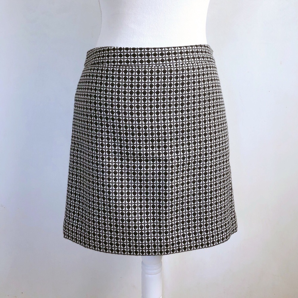 Anne Loft petite patterned mini skirt
